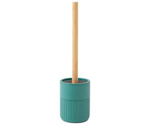 Portascopino bagno Thea H 35 cm verde opaco Verde-beige