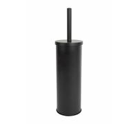 Portascopino bagno Wind H 27,5 cm nero Nero