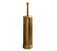 Portascopino da terra Rosa in acciaio inox color bronzo