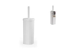 Portascopino Elegance Rattan Bianco 12x41x12 Cm Stefanplast