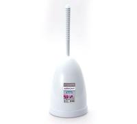 Portascopino Scopino Armony Bagno Bianco In Plastica Spa Set 5 Pezzi - Bama