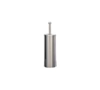 Portascopino WC Basic - da terra - acciaio inox - diametro 9,8 cm - altezza 38 c