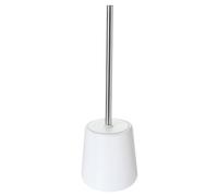 Portascopino wc in ceramica da appoggio linea Sidney bianca