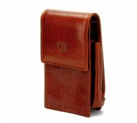 PORTASIGARETTE/ACCENDINO IN PELLE LE ARTI ARTIGIANALE MADE IN ITALY