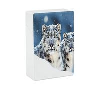 Portasigarette Blue Eyed Snow Leopard Sigarette Accessori per fumatori