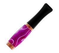 Portasigarette con motivo marmo, riutilizzabile, filtro per tabacco Clean Tar con filtro multi-filtro per sigarette standard Ø 8 mm, sigarette sottili Ø 6 mm e Ø 5 mm