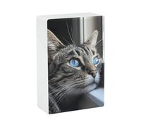 Portasigarette da appoggiare sul davanzale della finestra con capacità di 20 sigarette, impermeabile e compatto, per lavoro e viaggio