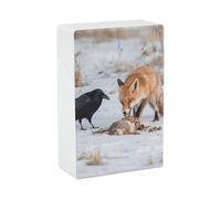 Portasigarette - Fox Raven Interaction WaterproofBox con chiusura di sicurezza, portasigarette portatile da viaggio con capacità di 20 sigarette, accessori per fumatori unisex per uomini e donne