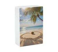 Portasigarette impermeabile - 20 portasigarette king size a forma di cuore romantico porta sigarette da spiaggia portatile accessori per fumare per uomo/donna