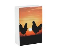 Portasigarette impermeabile - 20 portasigarette King Size Animal Polli Portasigarette Custodia Portatile Accessori per Fumare per Uomo/Donna