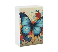 Portasigarette impermeabile - 20 portasigarette King Size farfalla porta sigarette custodia portatile accessori per fumare per uomo/donna
