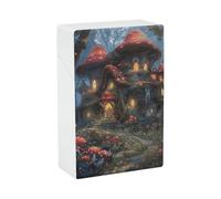Portasigarette impermeabile - 20 Portasigarette King Size funghi e fiori porta sigarette custodia portatile accessori per fumare per uomo/donna