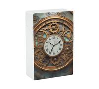 Portasigarette impermeabile - 20 portasigarette King Size Rusty Steampunk orologio porta sigarette custodia portatile accessori per fumare per uomo/donna