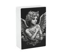 Portasigarette impermeabile - 20 portasigarette king size stile angelo ritratto stile porta sigarette custodia portatile accessori per fumare per uomo/donna
