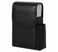Portasigarette impermeabile Portasigarette Portasigarette a prova di odore Portasigarette Portasigarette Portasigarette Portasigarette Luxury Exquisite for Women for Men(black)