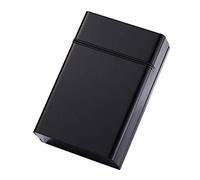 Portasigarette in alluminio sottile 6Winky Portasigarette per donna e uomo nero