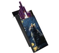 Portasigarette in metallo, sottile portaoggetti tascabile, contenitore for sigarette antiurto e anti-contatto, può contenere fino a 20 sigarette, organizer for carte e denaro(25)