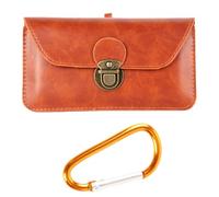Portasigarette in pelle for cintura da uomo, custodia porta cellulare portatile da appendere alla vita, for contenere sigarette, accendini, miglior regalo for uomini e donne da cowboy occidentali ( Co