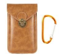 Portasigarette in pelle for cintura da uomo, custodia porta cellulare portatile da appendere alla vita, for contenere sigarette, accendini, miglior regalo for uomini e donne da cowboy occidentali ( Co