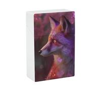 Portasigarette in plastica con motivo Majestic Fox Wildlife Art