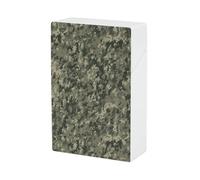 Portasigarette mimetico Military Woods, capacità 20, impermeabile, design a molla a scatto, portasigarette in plastica con apertura a ribalta e azionabile con una sola mano, per donne/uomini