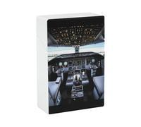 Portasigarette per aereo, impermeabile e a prova di schiacciamento, per 20 sigarette king size, portatile, tascabile, da viaggio, per uomini e donne