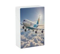 Portasigarette per aeroplano, elegante, leggero, tascabile, impermeabile, dispenser di sigarette, accessori per campeggio e escursionismo all'aperto