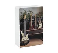 Portasigarette per chitarra e basso, per letto king size standard, 85 mm, capacità 20 aperture, custodia rigida portatile e impermeabile, per uomini e donne, porta sigarette tascabile, accessorio per