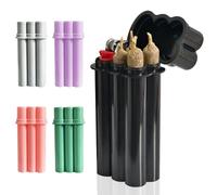 Portasigarette per sigarette di dimensioni regolari e 100s King Size 4, piccolo contenitore per sigarette, custodia per accendini, accessori per fumo, scatola per tabacco pre-arrotolata per regali