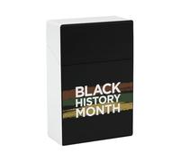 Portasigarette portatile per il mese della storia dei neri, regalo per uomini, donne, papà