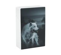 Portasigarette portatile Wolf The King of Wilderness, custodia protettiva a portafoglio per uomo e donna