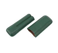 Portasigari alla moda, elegante, portatile, robusto, in pelle di coccodrillo, in ecopelle, porta sigari a 2 dita