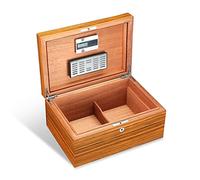 Portasigari Portasigari portatile Humidor for sigari in legno Portasigari in legno di cedro di grande capacità