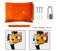 Portasoffiatore efficiente in termini di spazio per garage o capannone adatto a