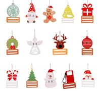 Portasoldi Per Il Natale,14 Pezzi Realizzato A Mano In Legno | Decorazione Portamonete Natalizia | Per Bambini Ragazzi Donne Uomini Amici Famiglia Casa Soggiorno Camera da