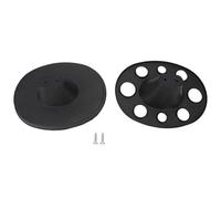 Portaspazzola per Capelli, Portaspazzola per Capelli Rotondo Porta Pettine Portaspazzole per Styling in Plastica Circolare Espositore Spazzola per Capelli Cornice per Riporre