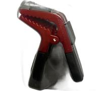 Portaspazzole a doppio morsetto laterale con apriscatole per organizer in metallo, forte strumento magnetico per appendere panni e accessori per pittura fai da te, attrezzatura decorativa