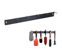 Portaspazzole da parete in acciaio inox con 6 ganci, supporto antiruggine per strumenti di dettaglio auto, garage, officina o casa