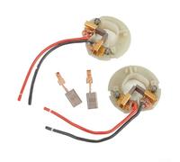 Portaspazzole di carbone e spazzole di ricambio per SFC14-A SFC14A SFC 22-A 22A, set da 4 pezzi con 3 spazzole da 8 x 13 mm e supporto da 44 mm