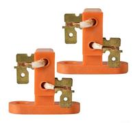 Portaspazzole di carbone generatore 5-8KW per motore elettrico 5KW-8KW - Confezione da 2, ricambio conduttivo in rame con conducibilità termica, compatibile con modelli selezionati