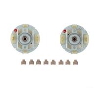Portaspazzole di carbone per motore, 2 pezzi, con 8 spazzole in carbonio, per modelli Bosch 6280D, 6280DWE, 6281DWE, 6281D, MT070, 6280DWPE, 6280PWPE3, 6228DWE, 6228D
