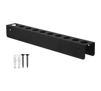 Portaspazzole Per Auto | 1 * Supporto Da Parete Per Organizer Per Dettagli Auto | Rastrelliera Portaspazzole 40,6 X 5,1 X 5,1 Cm Per Spazzole Per La Cura 'auto, Garage, Officina E Dettaglio Veicol