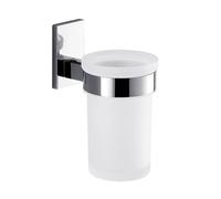 Gedy Maine Portaspazzolini, Acciaio Inox, Cromo, 97 x 68 x 124