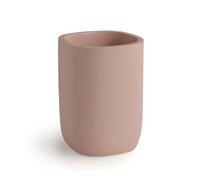 Portaspazzolini bagno Ylenia in resina rosa matt Rosa opaco