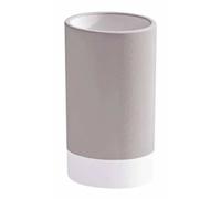 Portaspazzolini d'appoggio in ceramica new mizar tortora chiaro