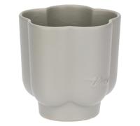 Portaspazzolini fiore stoneware Collezione Accessori Bagno Ø 12-10 cm h
