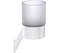 Portaspazzolini montaggio a parete Genio 6,8x16,2 cm bianco Bianco