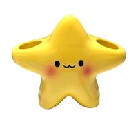 Portaspazzolini per Bagni - Contenitore Antiscivolo e Compatto - Organizzatore Spazzolini A Forma Di Stella Portapenne - per Organizzazione Doccia Bancone Casa Appartamento Dormitorio Camera da Letto