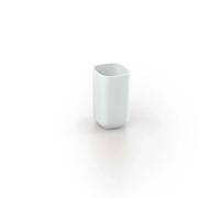 Portaspazzolini Pod in resina termoplastica bianco opaco Bianco opaco