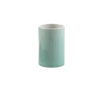 Portaspazzolini Sabina in ceramica acquamarina Acquamarina